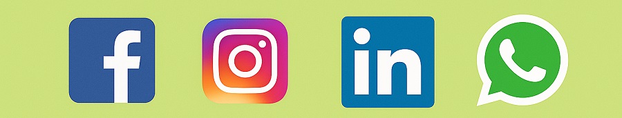 Iconos de redes sociales donde anunciar piso en venta